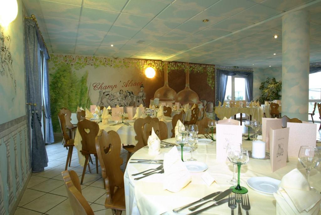 Hotel Restaurant Champ Alsace Агено Екстер'єр фото